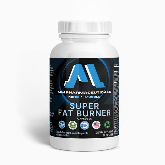 Super Fat Burner | 90 Capsules | With MCT & L-Carnitine | Healthy Fat-Burning | Weight-Loss and Liver Support |